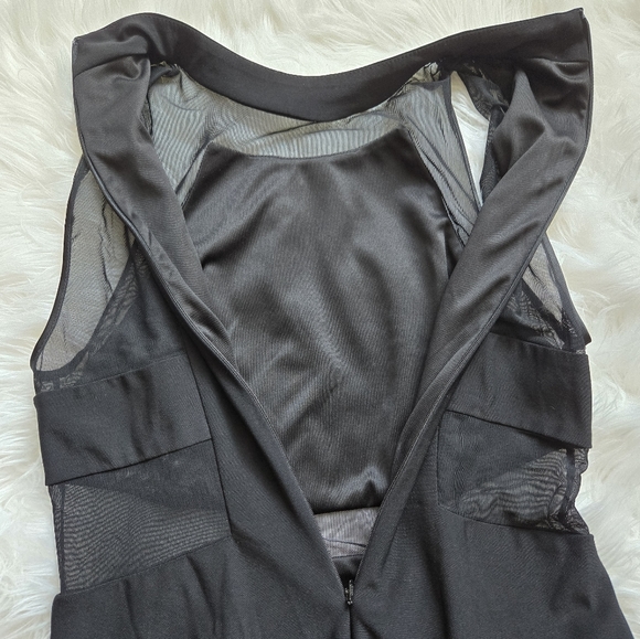 Banites Sheer Bodycon Mesh Panel Dress Size 10 - Picture 5 of 7